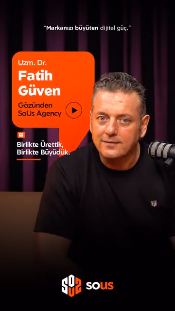 Uzm. Dr. Fatih Güven — SoUs müşteri deneyimi videosunun kapağı